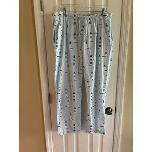 The Company Store Lighthouse Printed Pajama Pants